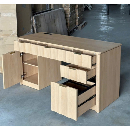 BHF- 02 : Bàn học, Làm Việc Tích Hợp Cổng Sạc USB 